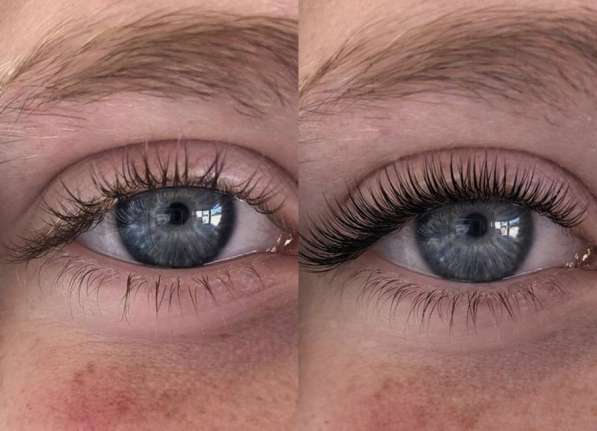 Наращивание ресничек
