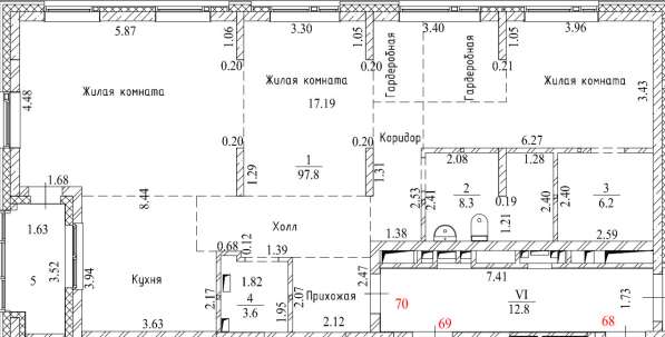 Продаётся 3-к. квартира в Екатеринбурге фото 11
