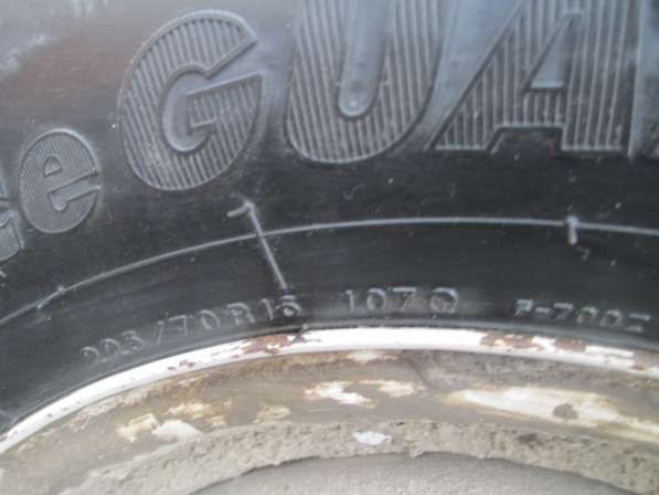 Продам шины Йокогама 225/70 R16 с дисками в Прокопьевске фото 3
