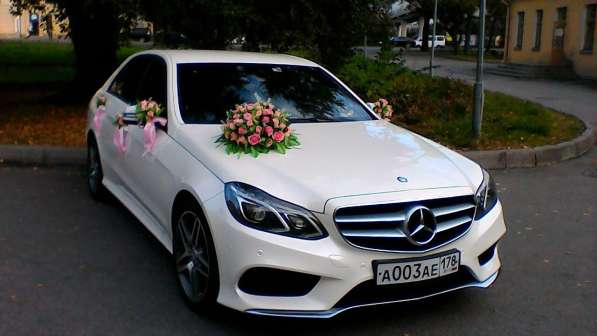 Аренда Mercedes Е AMG на свадьбу в Санкт-Петербурге фото 5