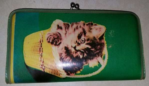 Женский кошелёк с изображением кошки времён СССР в Сыктывкаре фото 3