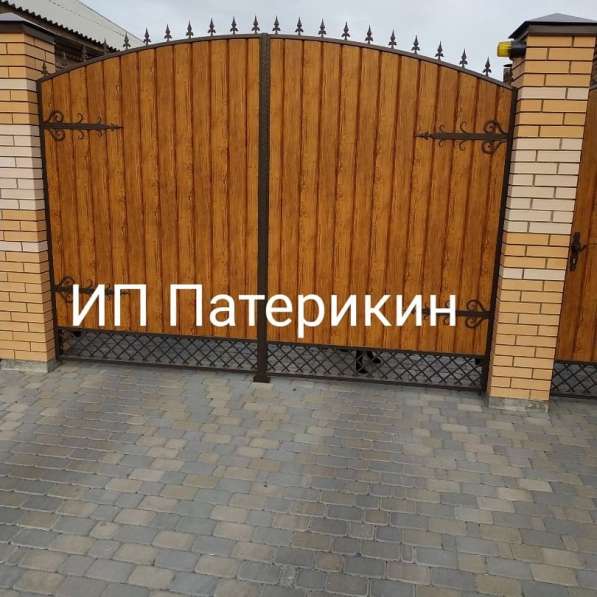 Ворота из сайдинга Батайск в Ростове-на-Дону фото 4