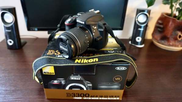 Продам Зеркальный фотоаппарат Nikon D3300 (AF-P) 18-55 Kit в 