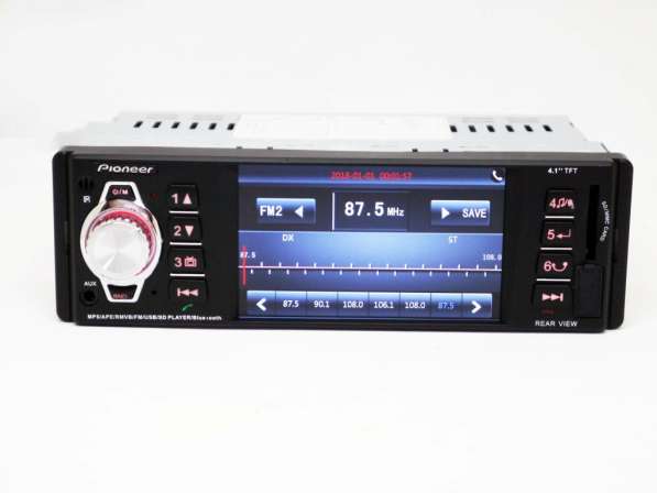 Магнитола Pioneer 4204 ISO - экран 4,1''+ DIVX + MP3 + USB в 
