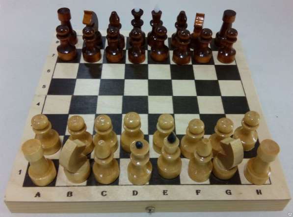 Шахматы лакированные Обиходные 290х145х38 новые с доставкой в Волгограде фото 11
