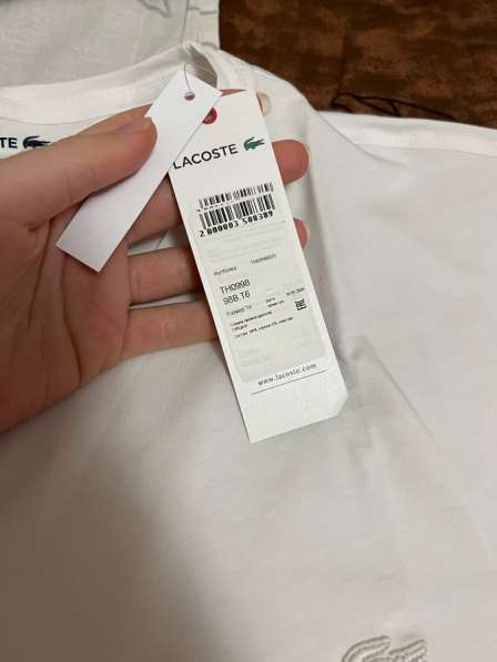 Футболки Lacoste в Москве фото 5