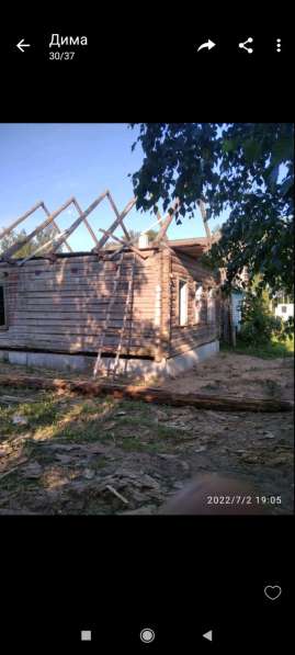 Монтаж и демонтаж деревянных домов и срубов реставрация пере в фото 4