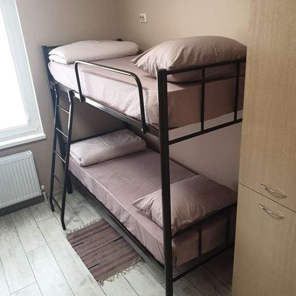 Кровати на металлокаркасе, двухъярусные, односпальные в Ялте фото 8