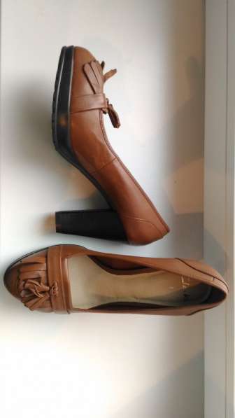 Новые туфли Clarks 38р UK5, по стельке 24,5 см в Москве фото 3