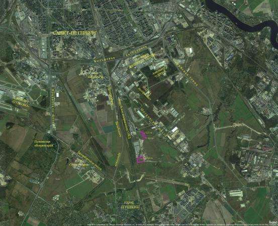 Продажа земельных участков в промзоне Шушары-3 в Санкт-Петербурге
