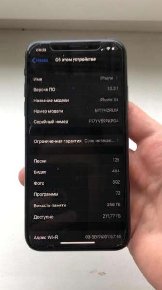 IPhone XS 256gb black в Москве