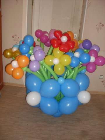 Подарки из шаров в Новосибирске