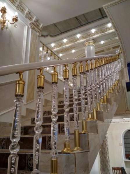 Акриловые балясины и столбики для лестниц, перила в Краснодаре фото 3