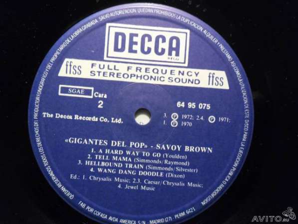 Savoy Brown - Gigantes Del Pop Vol. 46 в Санкт-Петербурге
