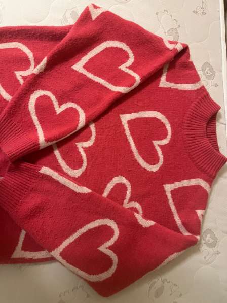 Свитшок с сердечками в Москве фото 3