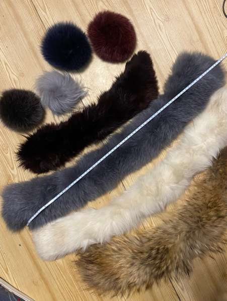 Мех натуралный понпоны