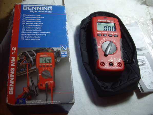 Цифровой мультиметр Benning MM1-2 Germany в Челябинске фото 18