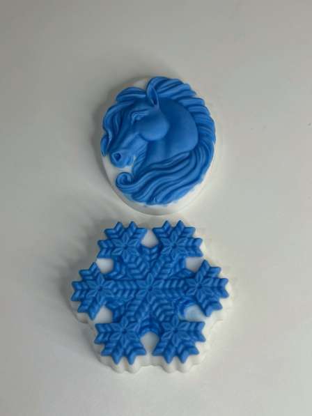 Новогодний набор мыла ручной работы