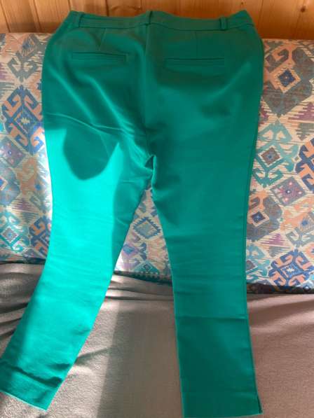 Брюки зеленый цвет