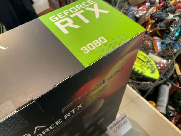 Ультраигровая видеокарта EVGA GeForce RTX 3080 FTW3 с заводс в Санкт-Петербурге фото 4