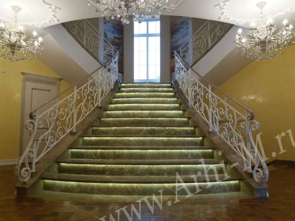 Кованые перила в Одинцово фото 6