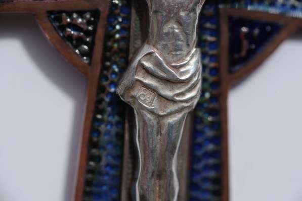 Старинный наградной наперсный крест с украшениями. 1880-е гг в Санкт-Петербурге фото 25