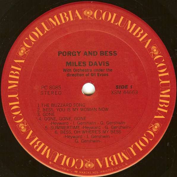 Miles Davis - Porgy And Bess в Санкт-Петербурге