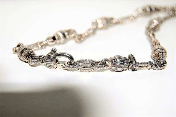 Ожерелье Judith Ripka с бриллиантами. Серебро и золото 18k в Москве фото 11