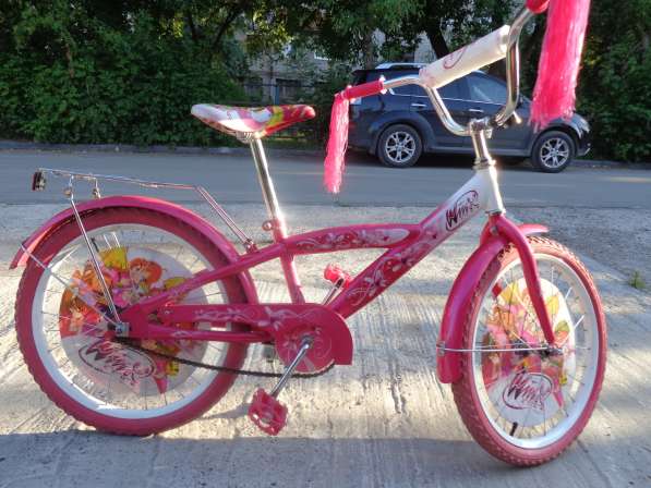 Велосипед детский Winx для девочек 7 - 12 лет