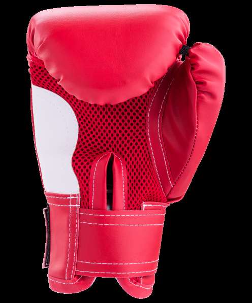 Перчатки боксерские, 8oz, к/з, красные в Сочи фото 4