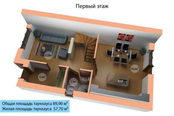 Продаю 3к.кв в 300 метров от школы