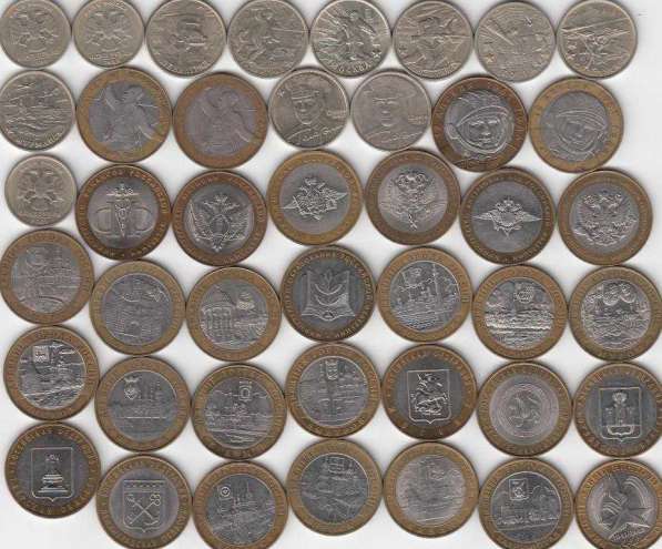 Юбилейные монеты 1999 - 2015 г от 25 руб в коллекцию на 3т.р в Чебоксарах фото 9