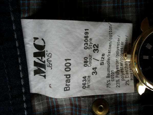 Джинсы мужские Mak Германия в Омске фото 12