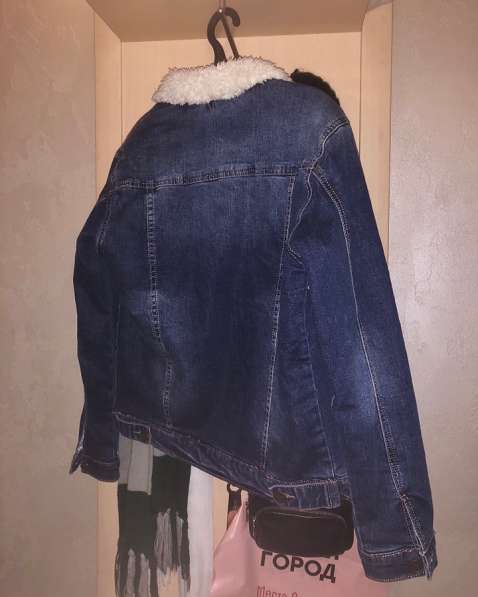 Куртка джинсовая. Тёплая в Красноярске