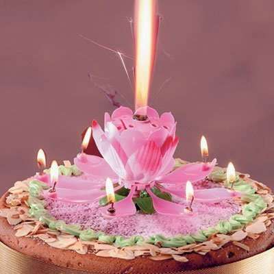 Музыкальная свеча для торта "Лилия& в Казани фото 4