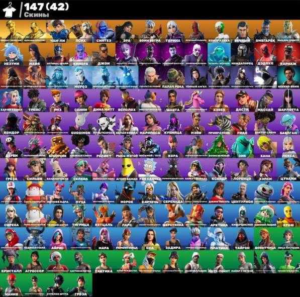 Аккаунт fortnite