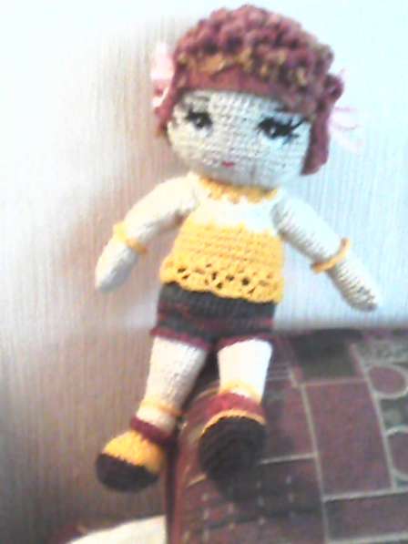 Кукла вязаная игрушка в фото 24