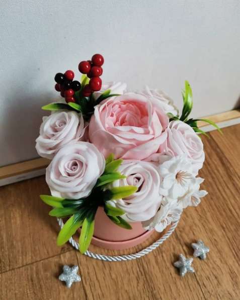 Букет из мыльных роз в Выборге фото 14