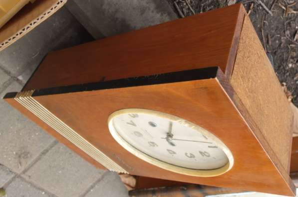 Часы настенные Янтарь, в деревянном корпусе в Ставрополе фото 5