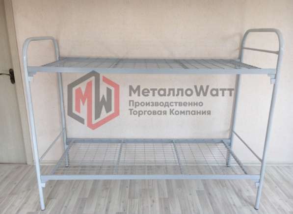 Металлические кровати двухъярусные в Москве фото 3