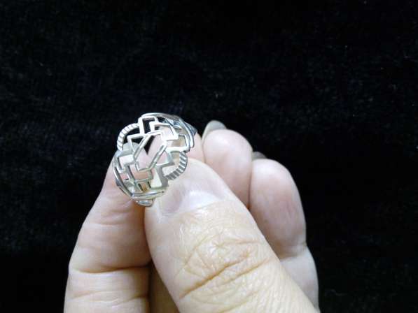 Серебряное кольцо в Абакане фото 3