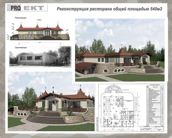 Проектирование домов, отелей в 
