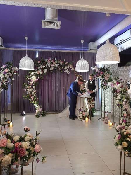 Украшение зала на свадьбе в Таганроге фото 5