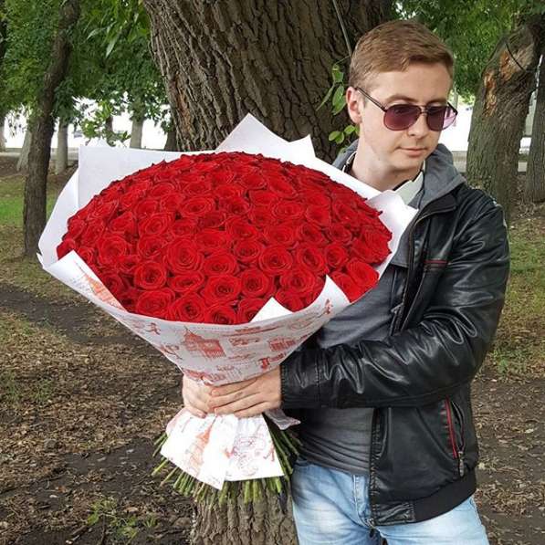 101 роза в Липецке в Липецке фото 4
