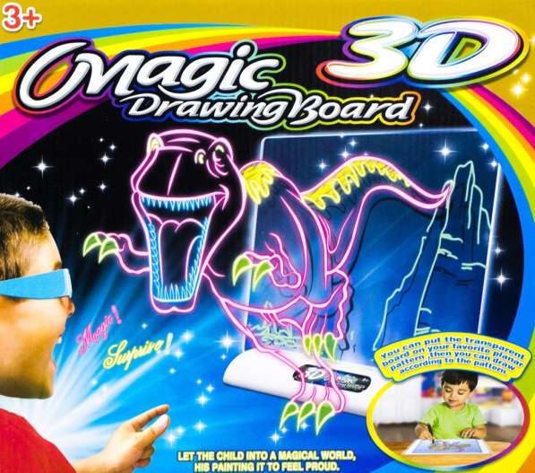 3D Доска Для Рисования Magic Drawing Board