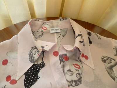 Стильная женственная блузка Италия в Москве фото 8