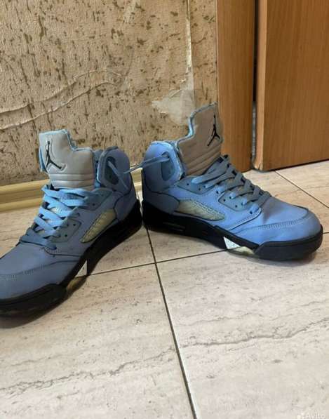 Jordan 5 blue в Красноярске фото 5