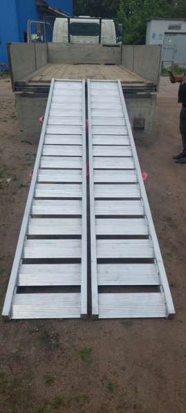 Производство трапов сходней алюминиевых аппарелей в Брянске фото 6