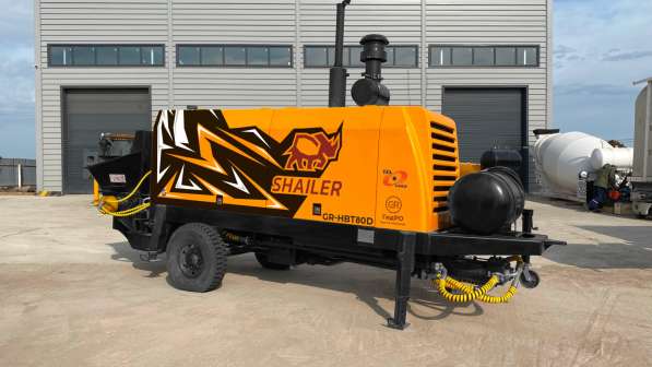 Бетононасосы стационарные Shailer GR-30D, GR-40D в Краснодаре фото 8