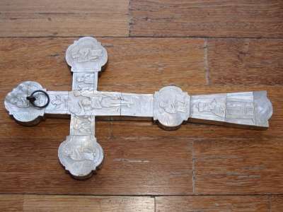 Антикварный напрестольный крест 18 века. в Санкт-Петербурге фото 3